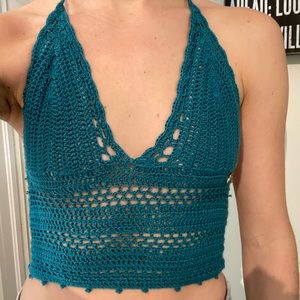 Crochet crop top